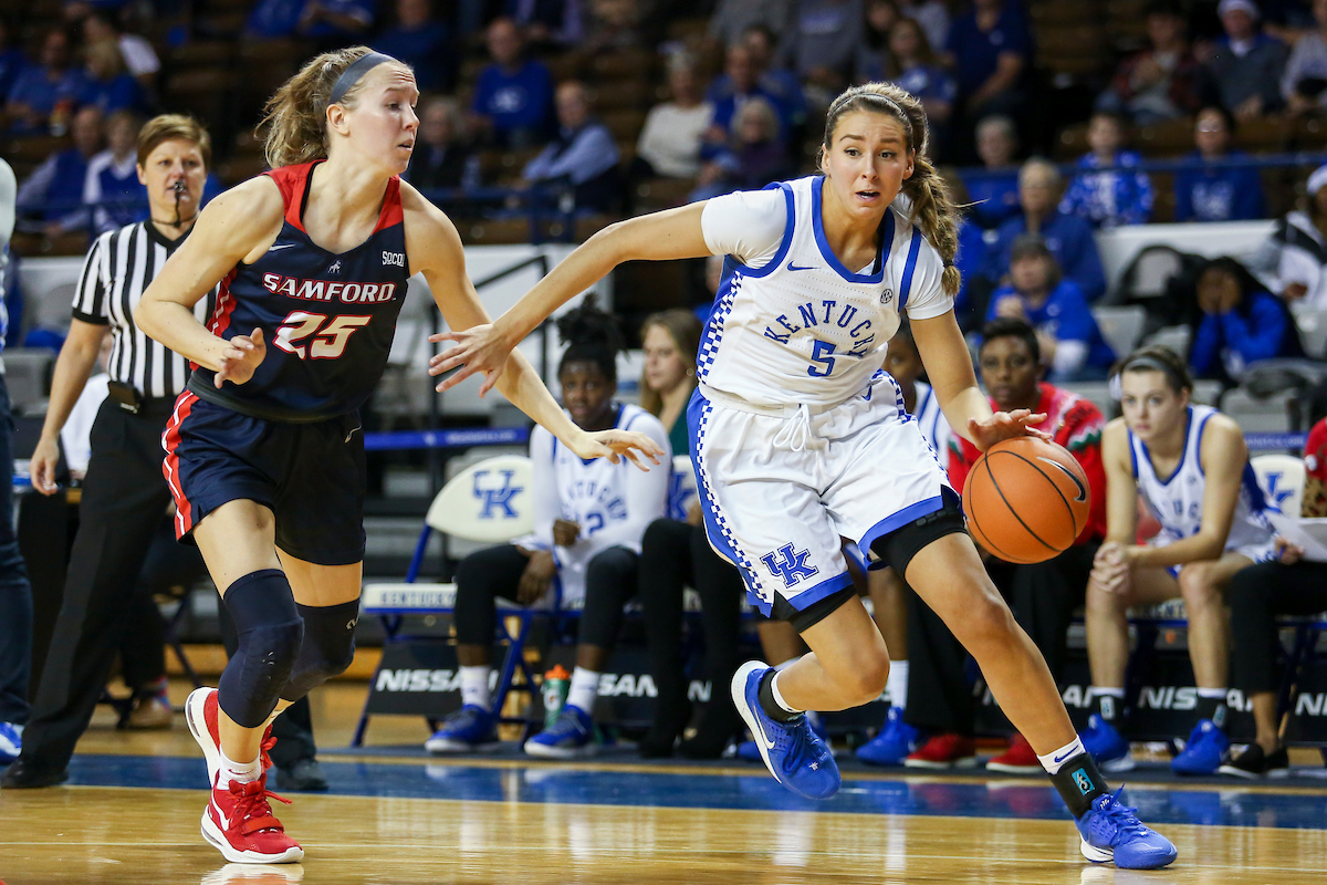 Blair Green.

Kentucky beats Samford 79-49.

Photo by Hannah Phillips | UK Athletics