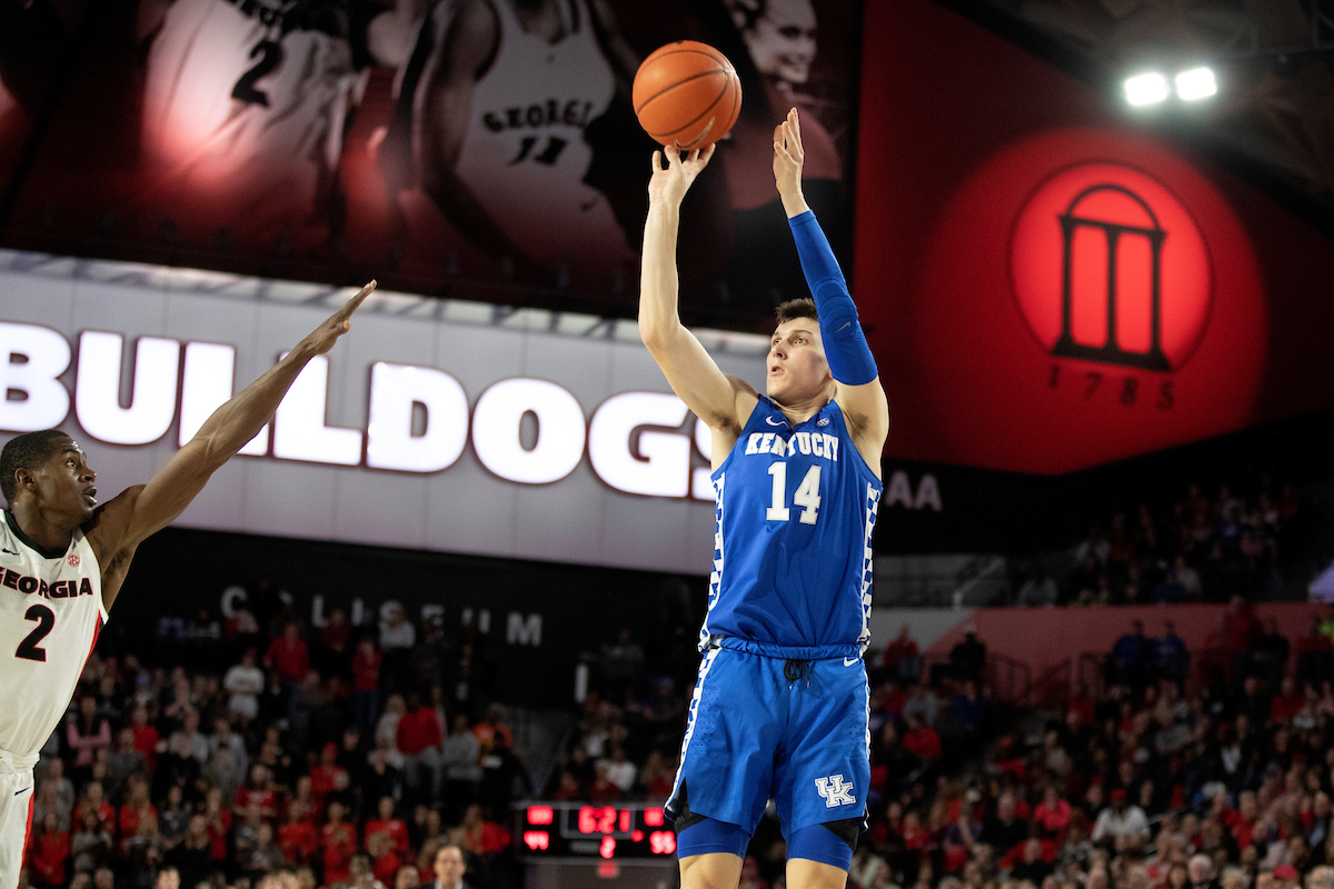 Tyler Herro.

Kentucky beat Georgia 69-49 at Stegeman Coliseum in Athens, Ga., on Tuesday, January 15, 2019.

Photo by Chet White | UK Athletics