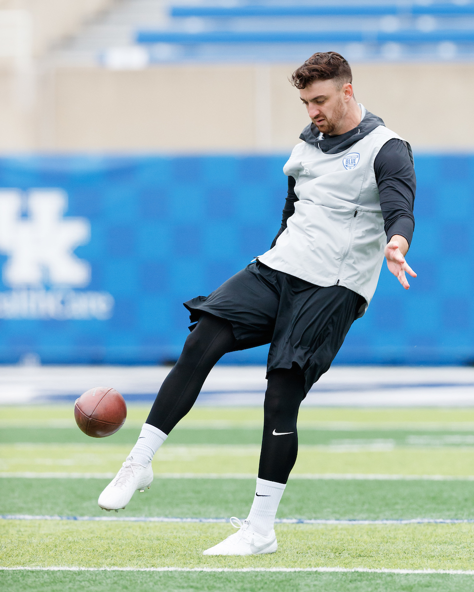Max Duffy.

Kentucky football Proday.

Photo by Elliott Hess | UK Athletics