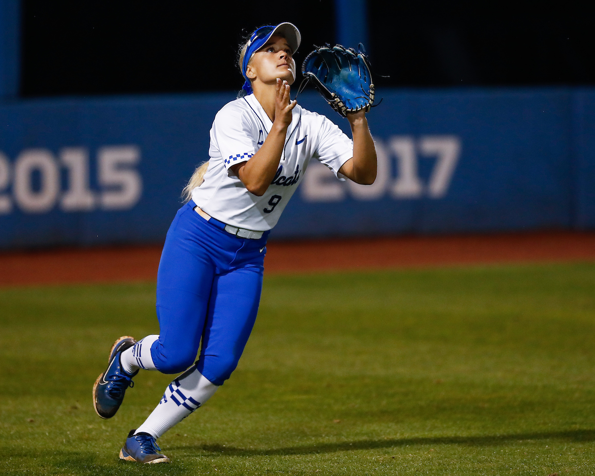 Lauren Johnson.

Kentucky loses to Missouri 9-1.

Photo by Tommy Quarles | UK Athletics