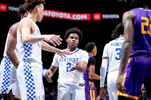 Sahvir Wheeler.

Kentucky beat Miles College, 80-71.

Photos by Chet White | UK Athletics