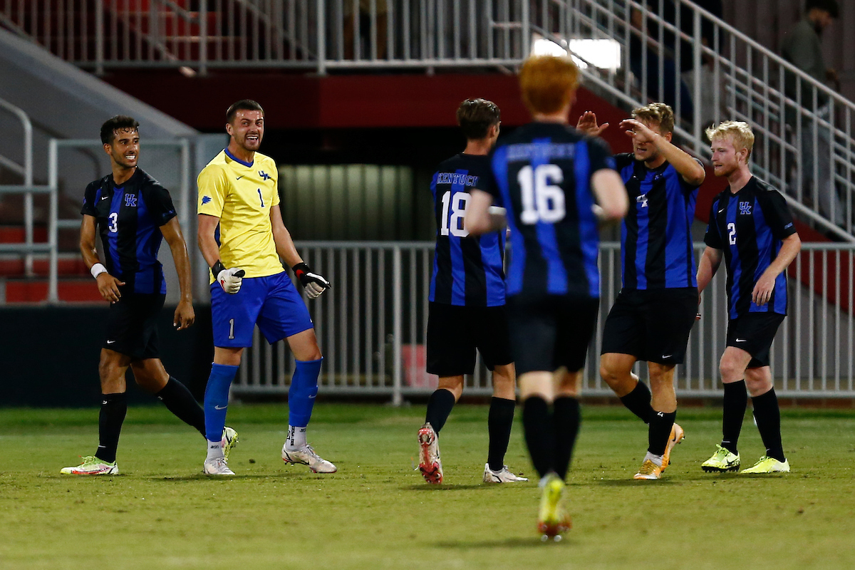 Jan Hoffelner. 

Kentucky Beat Louisville 3-1. 

Photo By Barry Westerman | UK Athletics
