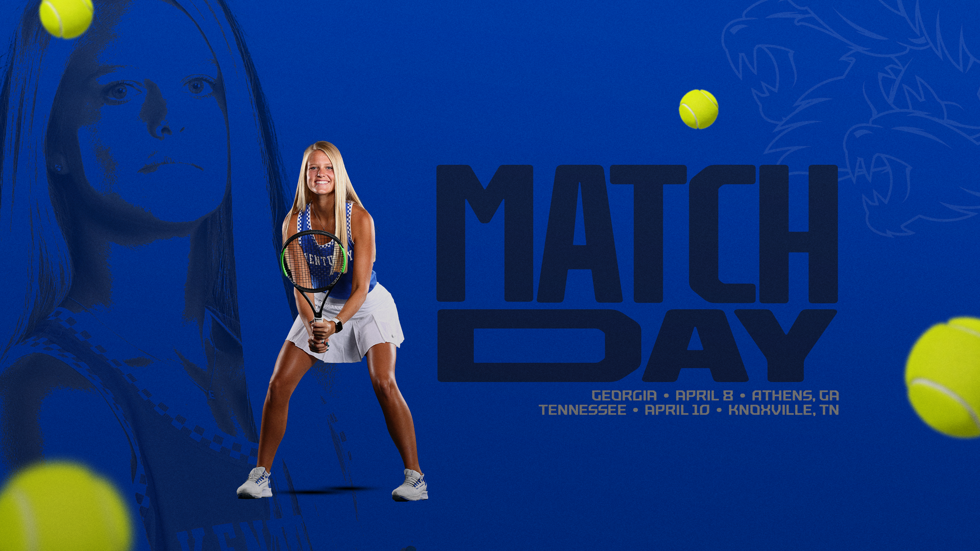 UK Women’s Tennis Travels to No. 11 Georgia, No. 29 Tennessee