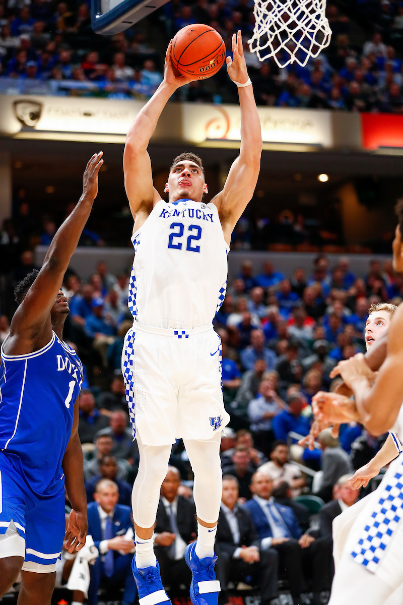 Reid Travis.

Men's basketball falls to Duke 118-84.

Photo by Chet White | UK Athletics