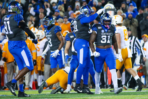 Jamar Watson.

Kentucky falls to Tennessee 17-13.

Photo by Sarah Caputi | UK Athletics