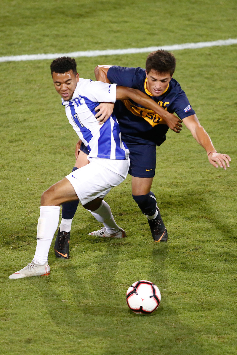 Kentucky men's soccer beat ETSU 3-0.

Photo by Eddie Justice | UK Athletics