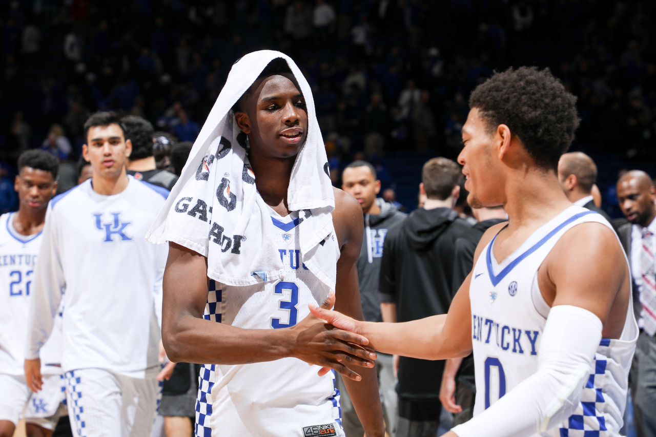 Hamidou Diallo.

The University of Kentucky men's basketball team beat Louisville 90-61 on Friday, December 29, 2017 at Rupp Arena.

Photo by Elliott Hess | UK Athletics