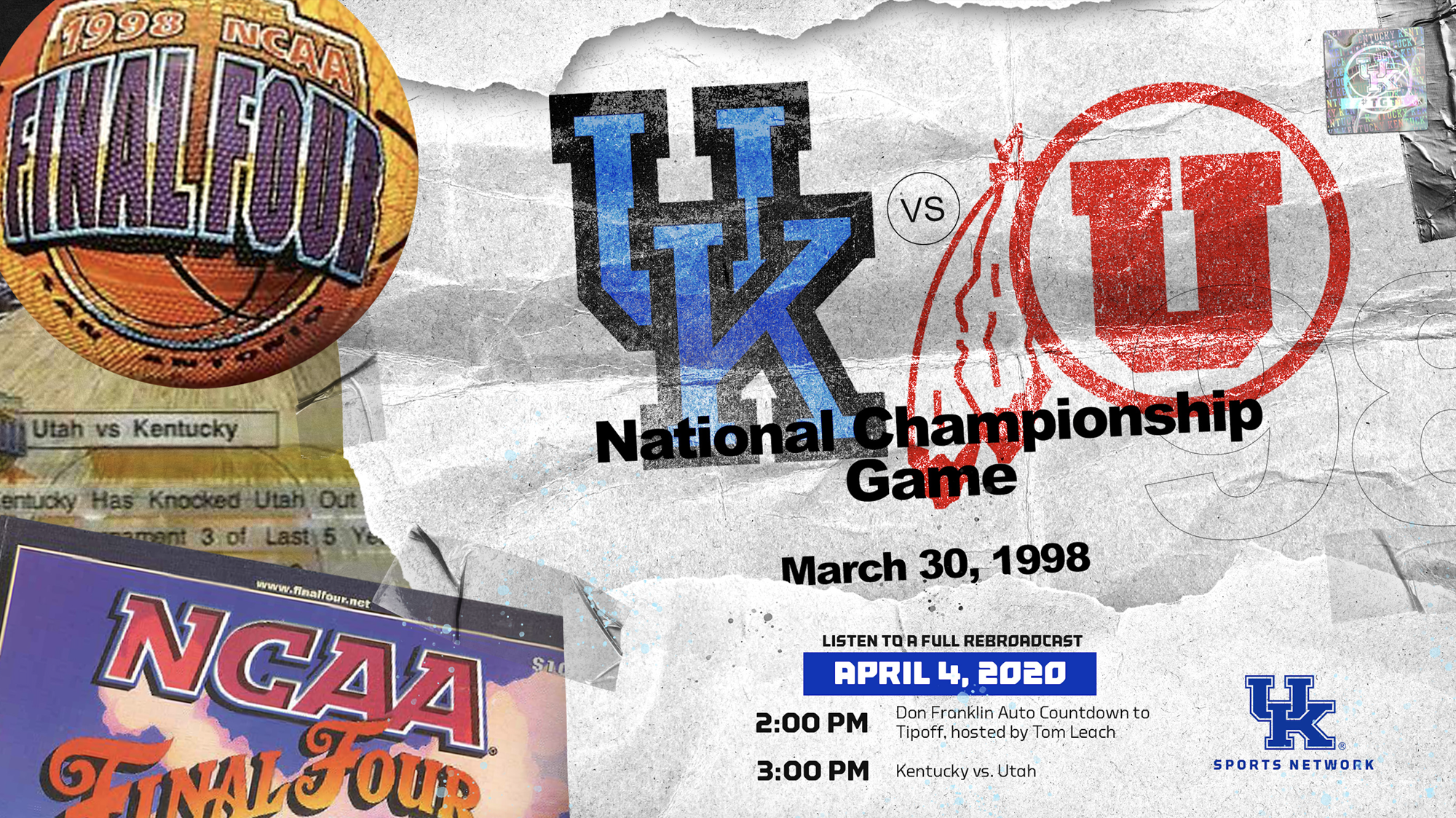 Kentucky Classics Live Stream: Kentucky vs. Utah 1998 (3 p.m.)