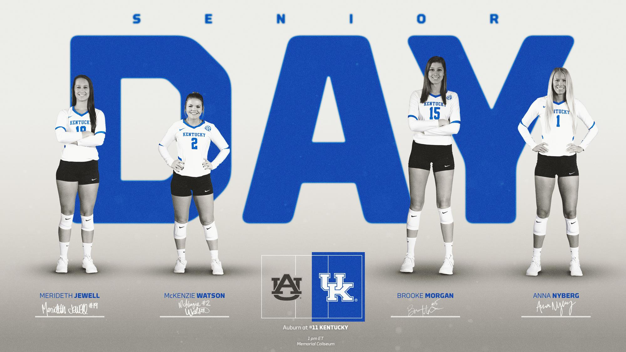 UK Welcomes Auburn for Senior Day