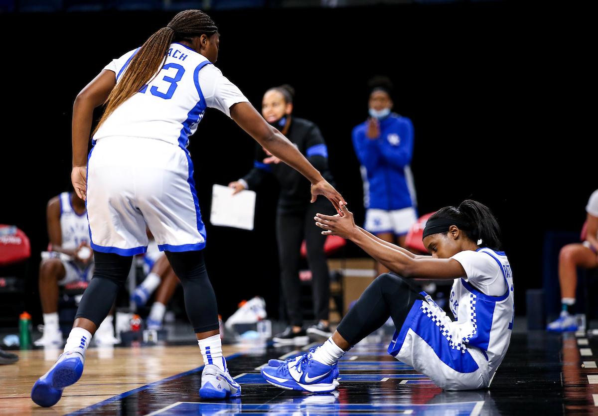 Kameron Roach. Chasity Patterson.  

Kentucky loses to DePaul 86-82.

Photo by Eddie Justice | UK Athletics
