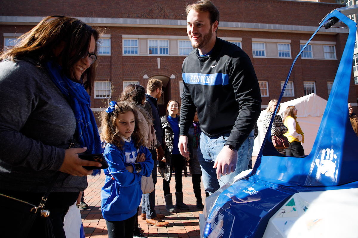 Luke Fortner. Engineers Day 2020.

Photo by Elliott Hess | UK Athletics
