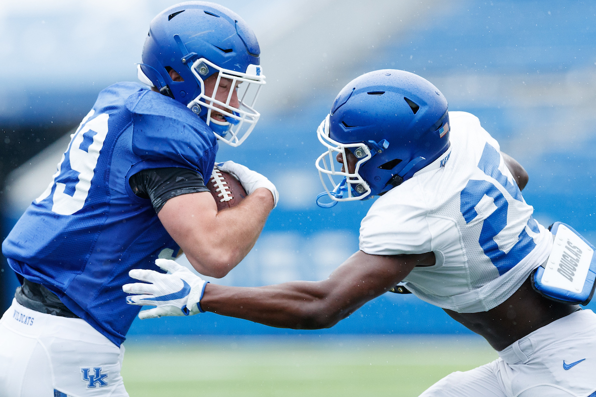 DILLON WHEATLEY.

2021 UK Football Spring Practice.

Photo by Elliott Hess | UK Athletics