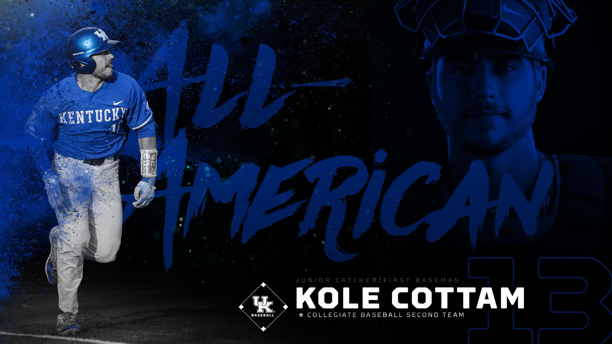 Collegiate Baseball Names Cottam and Heyer All-America