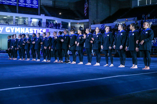 Team.

Kentucky defeats Mizzou 197.450-196.875.

Photo by Sarah Caputi | UK Athletics