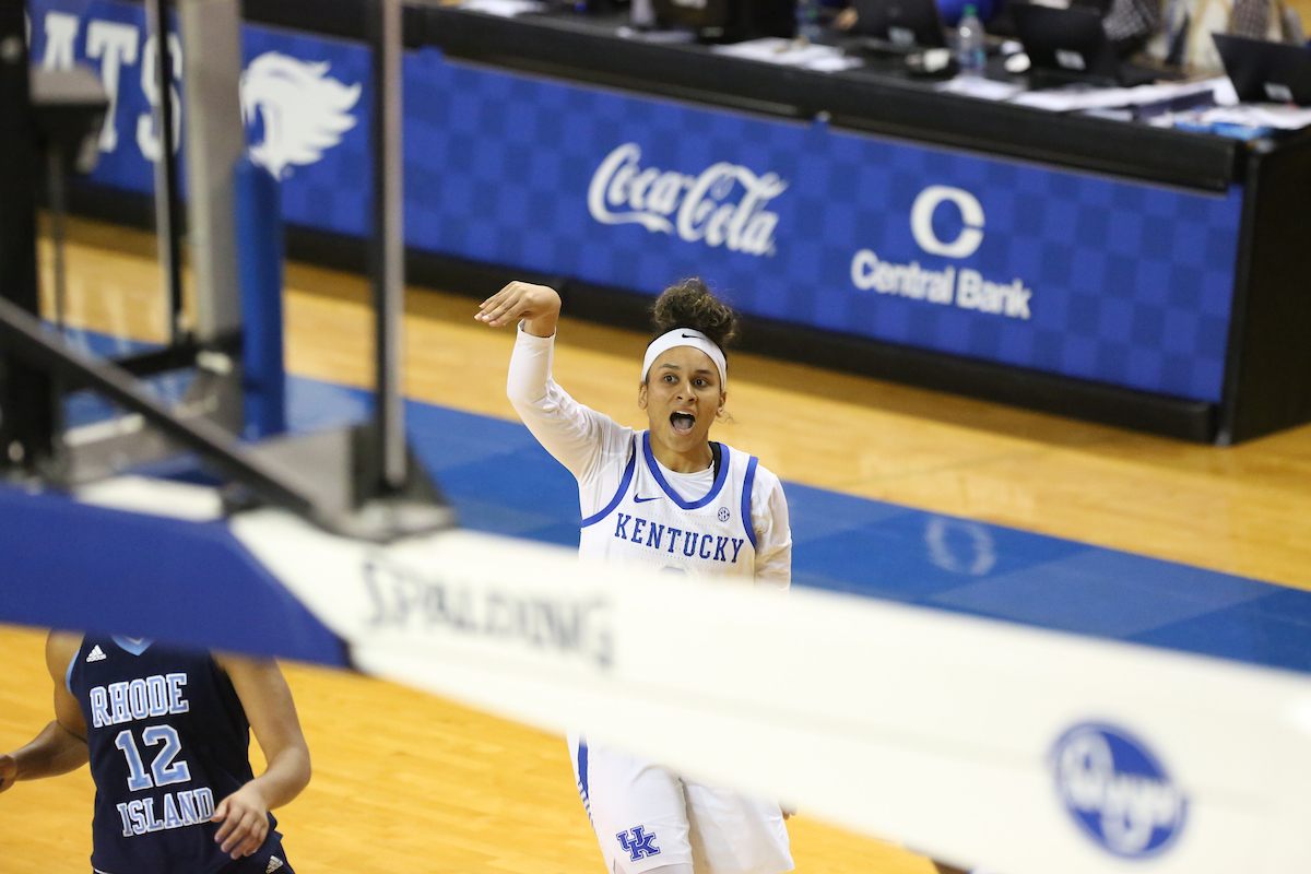 Kentucky Women's Basketball defeats Rhode Island 75-52 on Thursday, December 6th, 2018 at Memorial Coliseum.

Photos by Noah J. Richter | UK Athletics