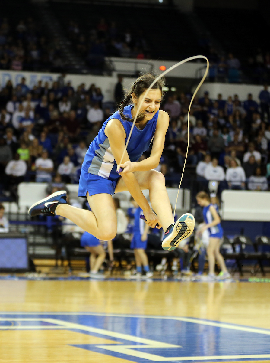 Jump Rope

The University of Kentucky women's basketball team falls to Mississippi State on Senior Day on Sunday, February 25, 2018 at the Memorial Coliseum.

Photo by Britney Howard | UK Athletics