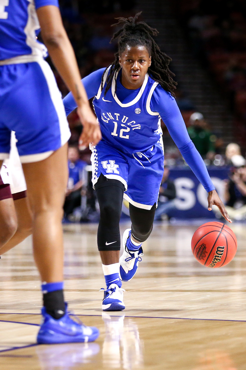 Amanda Paschal. 

Kentucky falls to Mississippi State 77-59.

Photo by Eddie Justice | UK Athletics