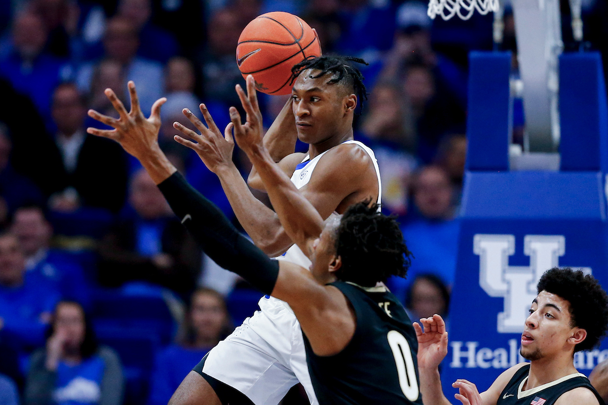 Immanuel Quickley.

UK beats Vandy 71-62.

Photo by Chet White | UK Athletics