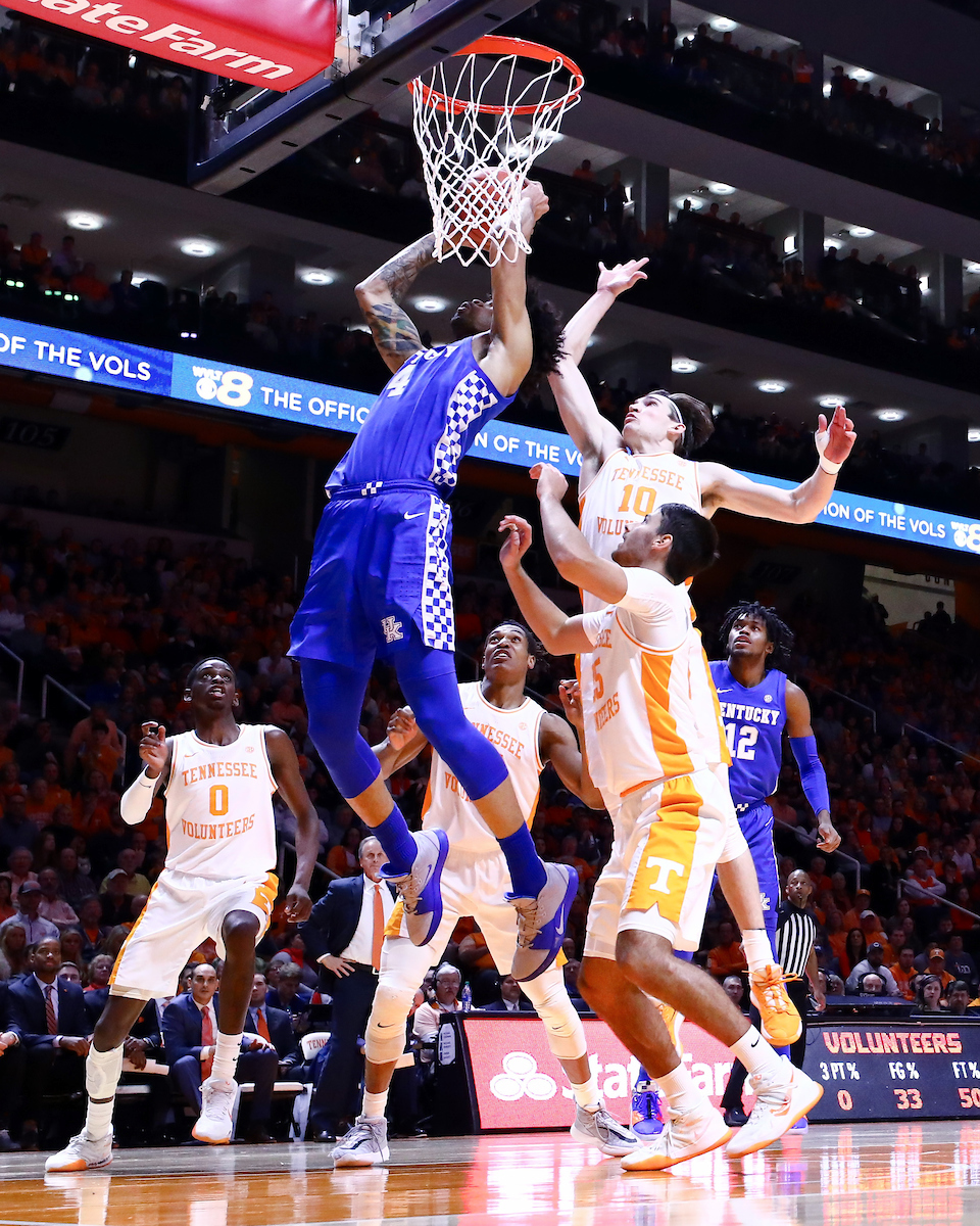Nick Richards.

Kentucky beat Tennessee, 77-64.

Photo by Elliott Hess | UK Athletics