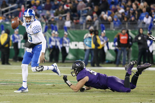 Stephen Johnson.

The University of Kentucky football team falls to Northwestern 23-24 in the Music City Bowl on Friday, December 29, 2017, at Nissan Field in Nashville, Tn.

Photo by Chet White | UK Athletics