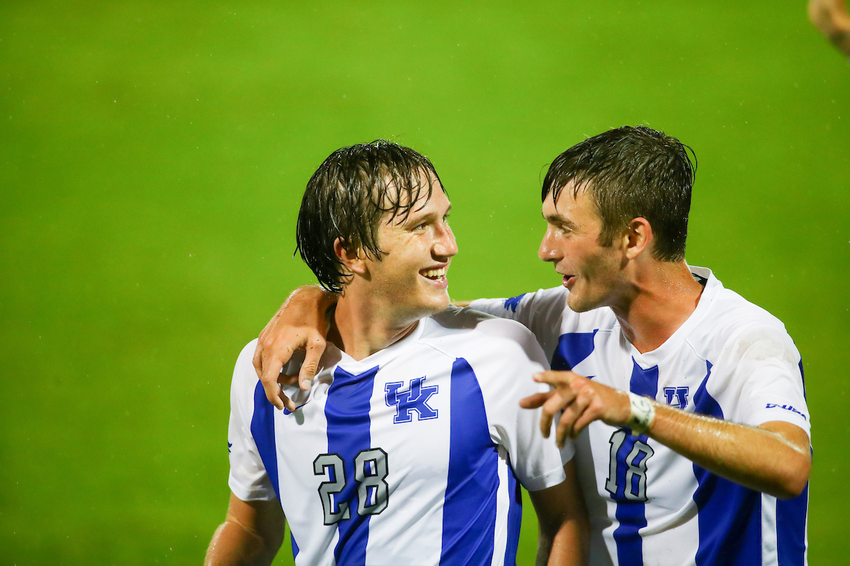 Colin Innes and Bailey Rouse.

Kentucky defeats Wright State University 7-1.

Photo by Hannah Phillips | UK Athletics
