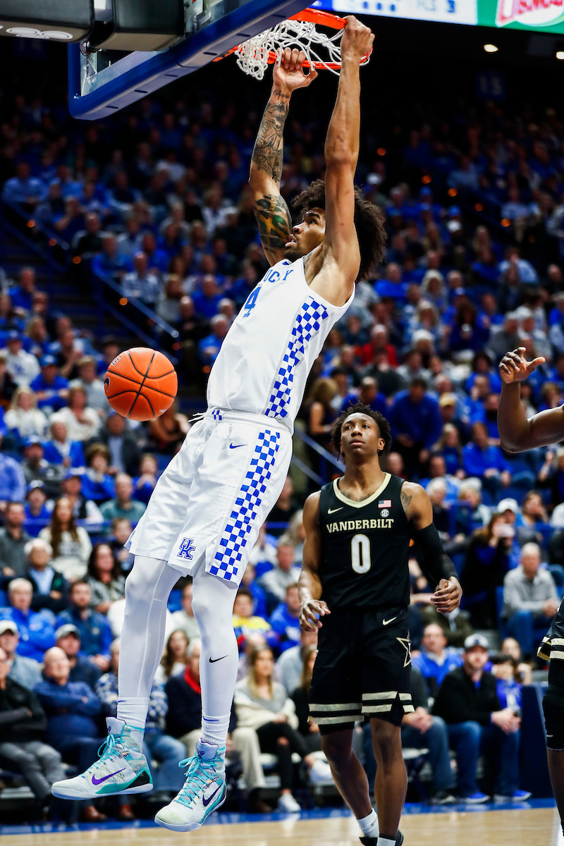 Nick Richards.

UK beats Vandy 71-62.

Photo by Chet White | UK Athletics