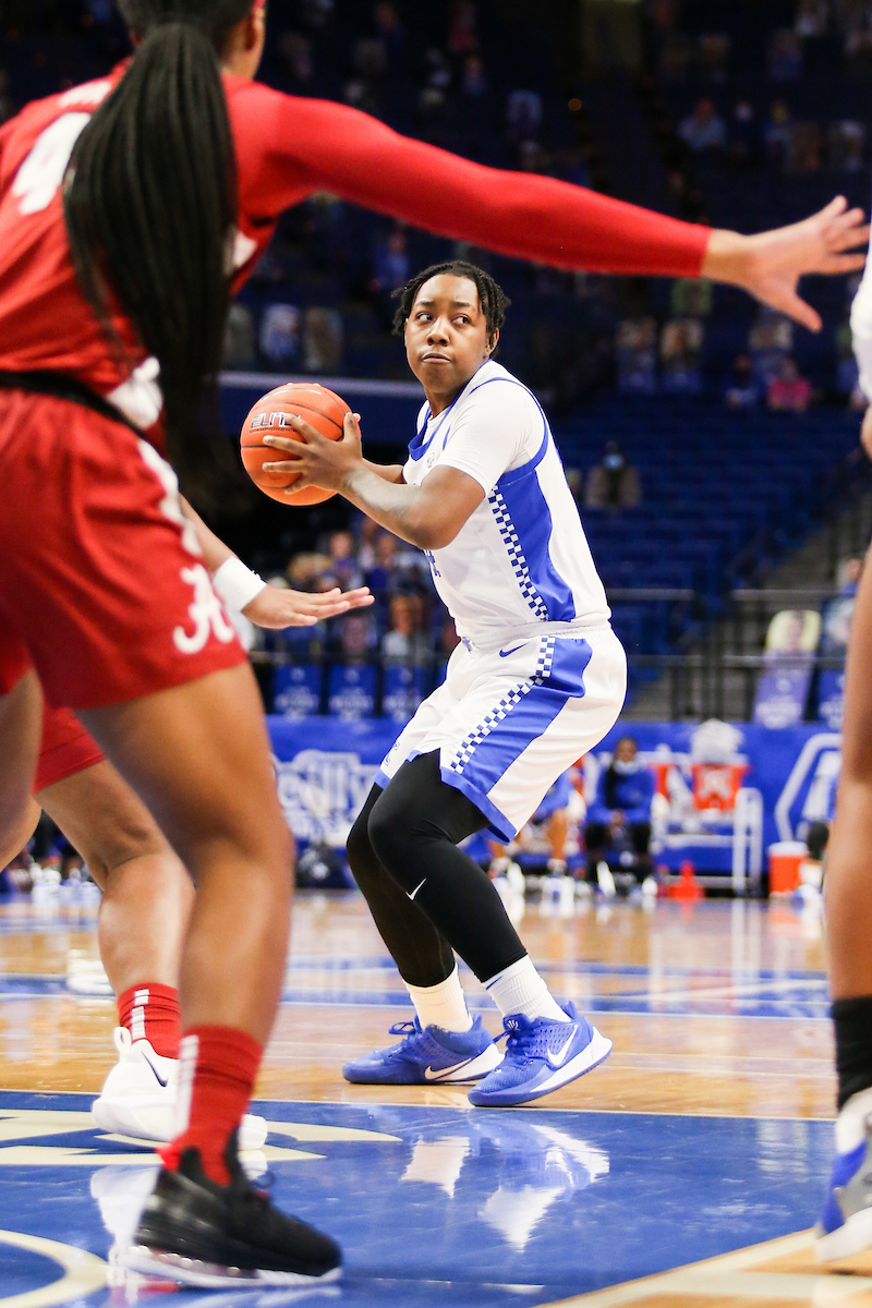 Dre’Una Edwards.

Kentucky beats Alabama 81-68.

Photo by Hannah Phillips | UK Athletics
