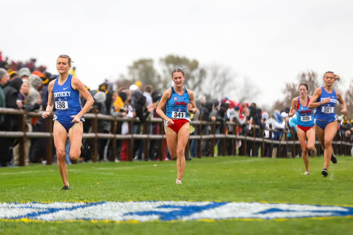 Jenna Gearing. 

Kentucky Cross Country SEC Championships.