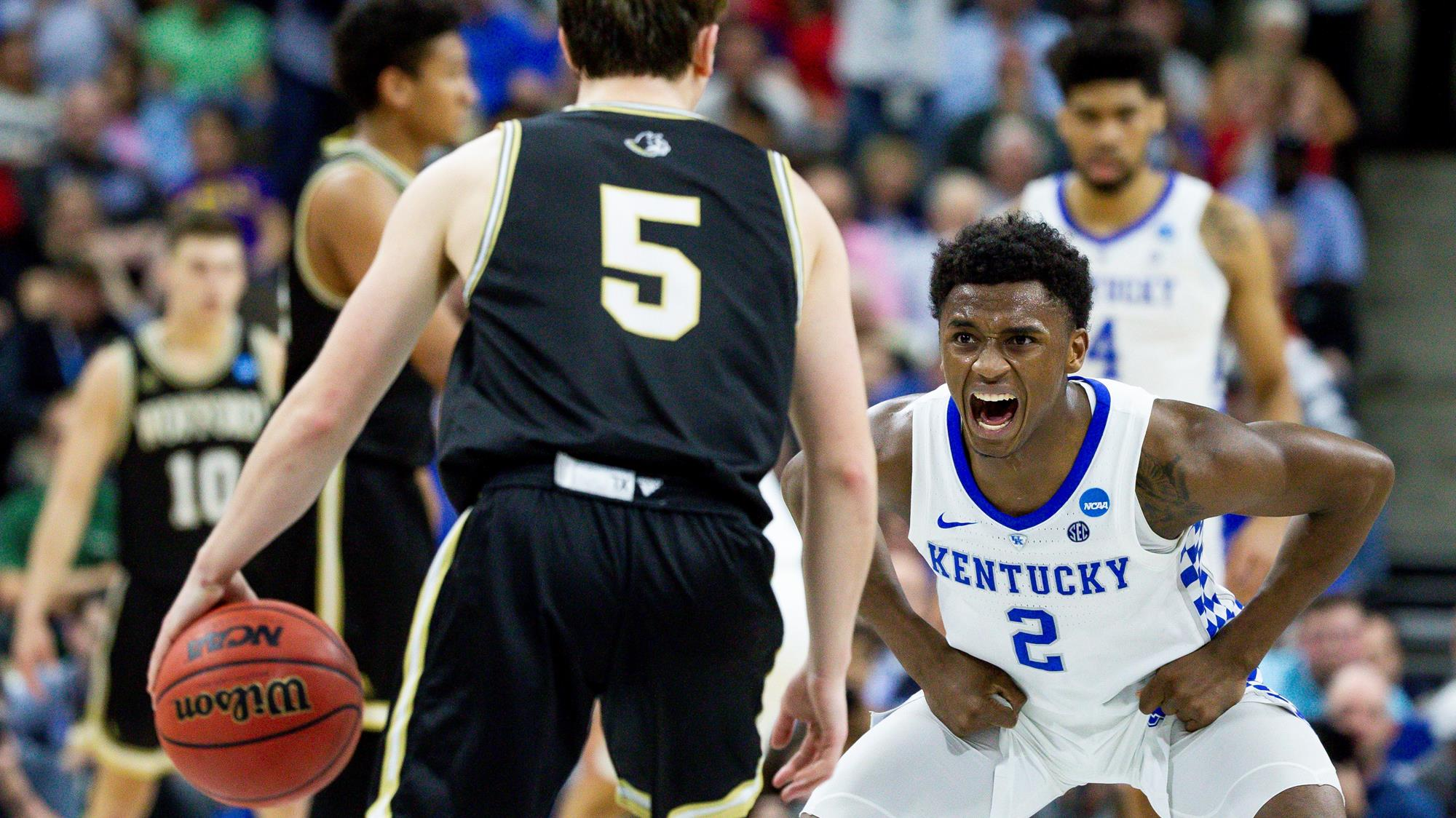 Kentucky Gets Past Wofford in NCAA Second Round