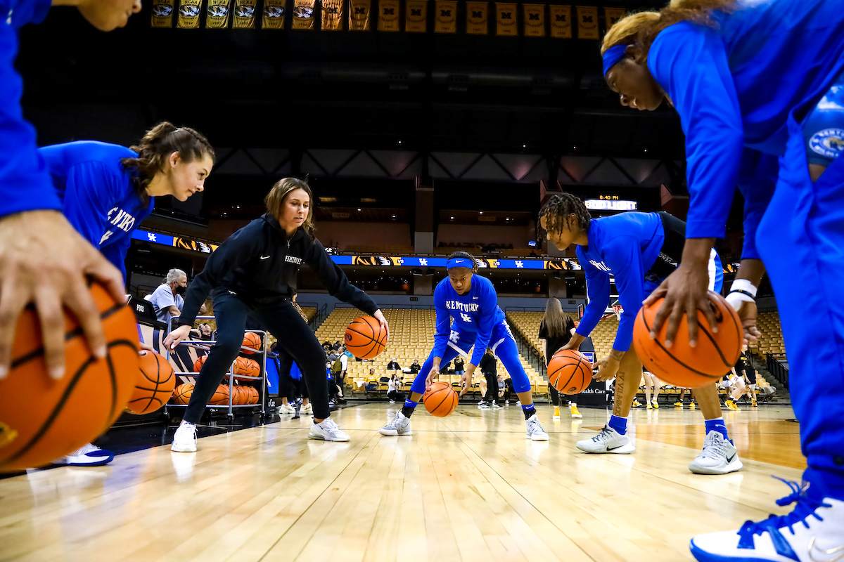 Blair Green. Robyn Benton. Jazmine Massengill.

Kentucky defeats Missouri 78-63.

Photo by Eddie Justice | UK Athletics