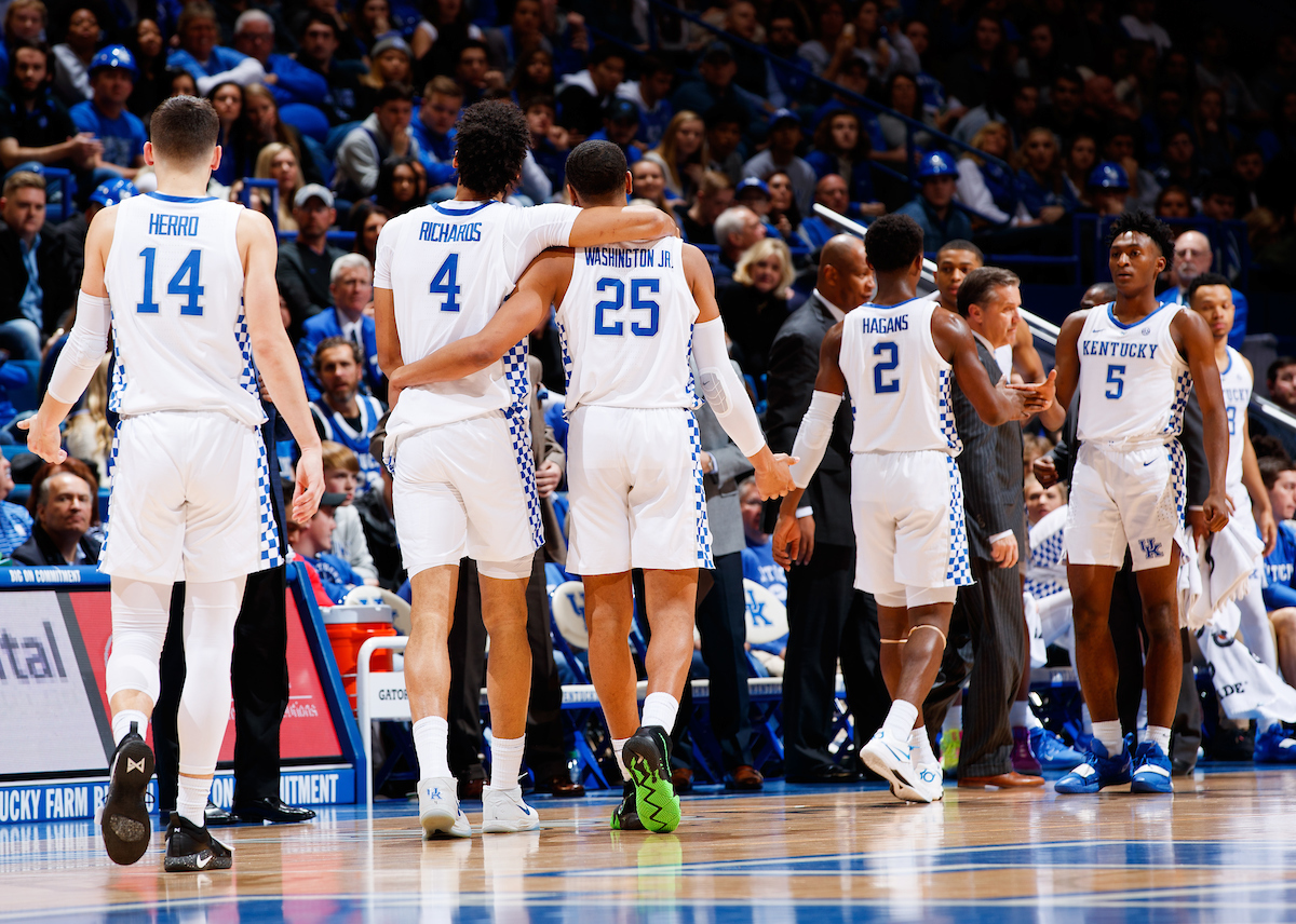 Team.

The University of Kentucky men's basketball team beats Vandy, 56-47. 


Photo by Elliott Hess | UK Athletics