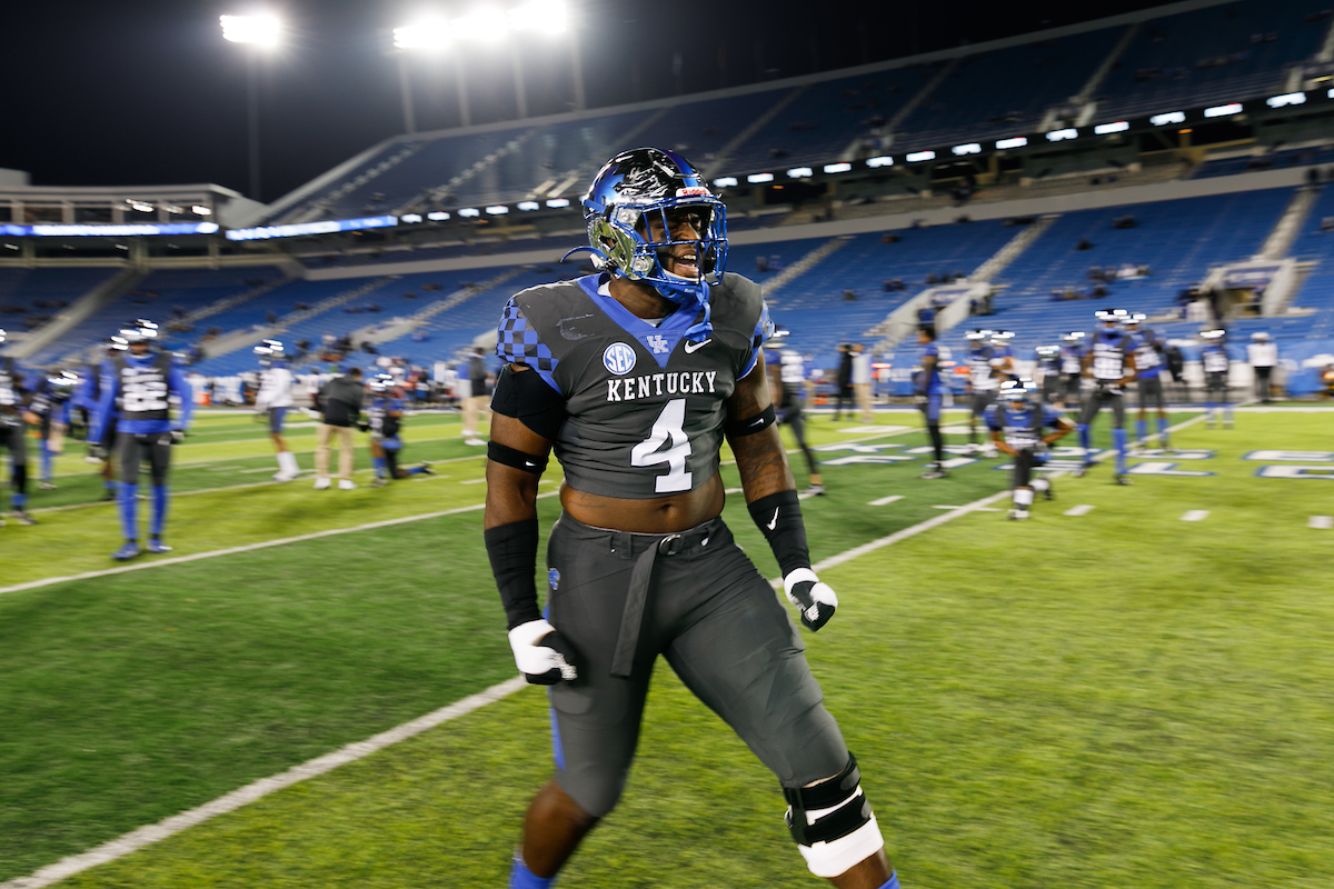JOSH PASCHAL.

Kentucky beats South Carolina, 41-18.

Photo by Elliott Hess | UK Athletics