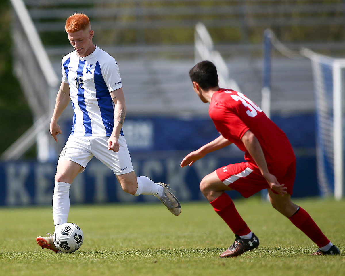 Martin Soereide.

Kentucky loses to Bradley 2-1.

Photo by Grace Bradley | UK Athletics