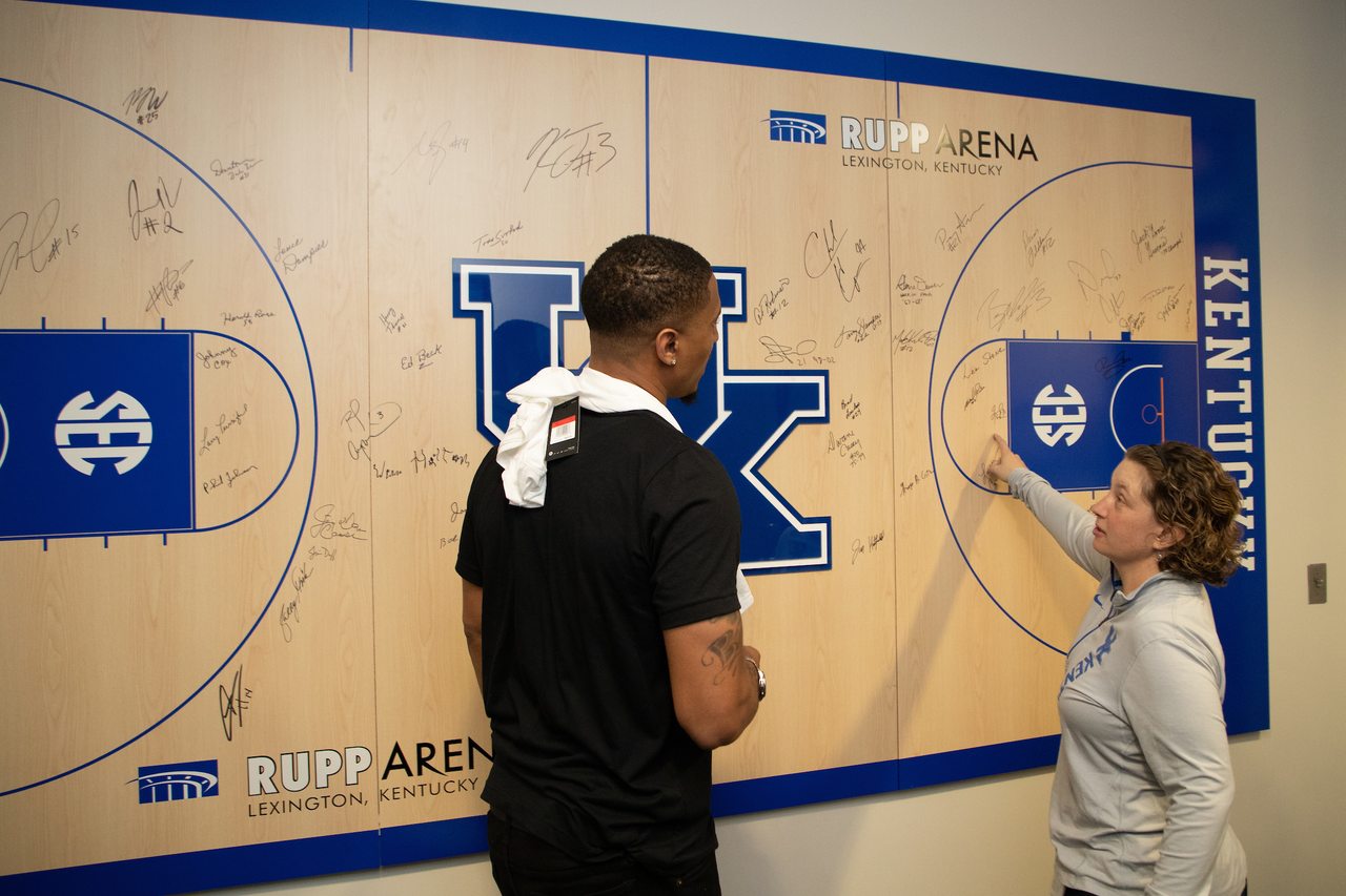 Twany Beckham

Men's Basketball Reunion Weekend.  Photo by Mark Mahan