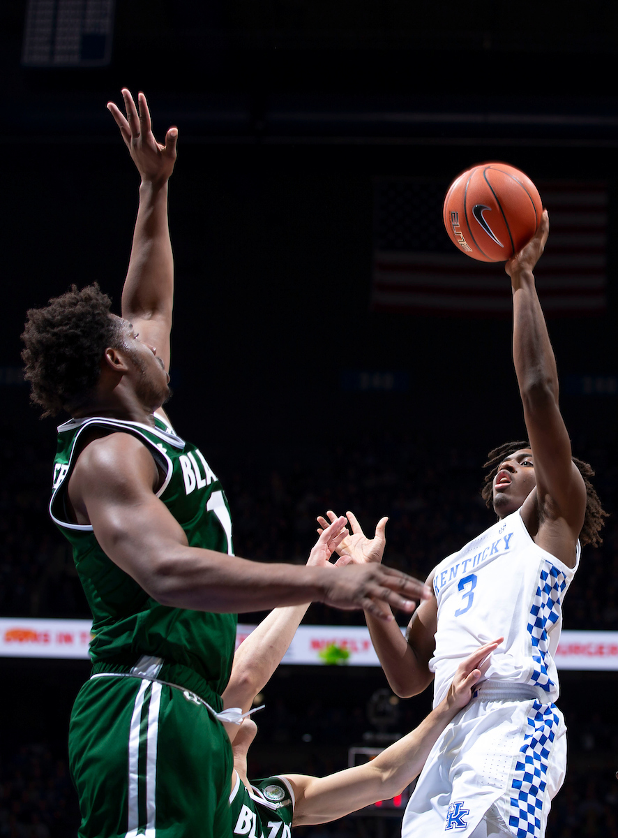 Tyrese Maxey. 

Kentucky beat UAB  69-58.

Photo By Barry Westerman | UK Athletics