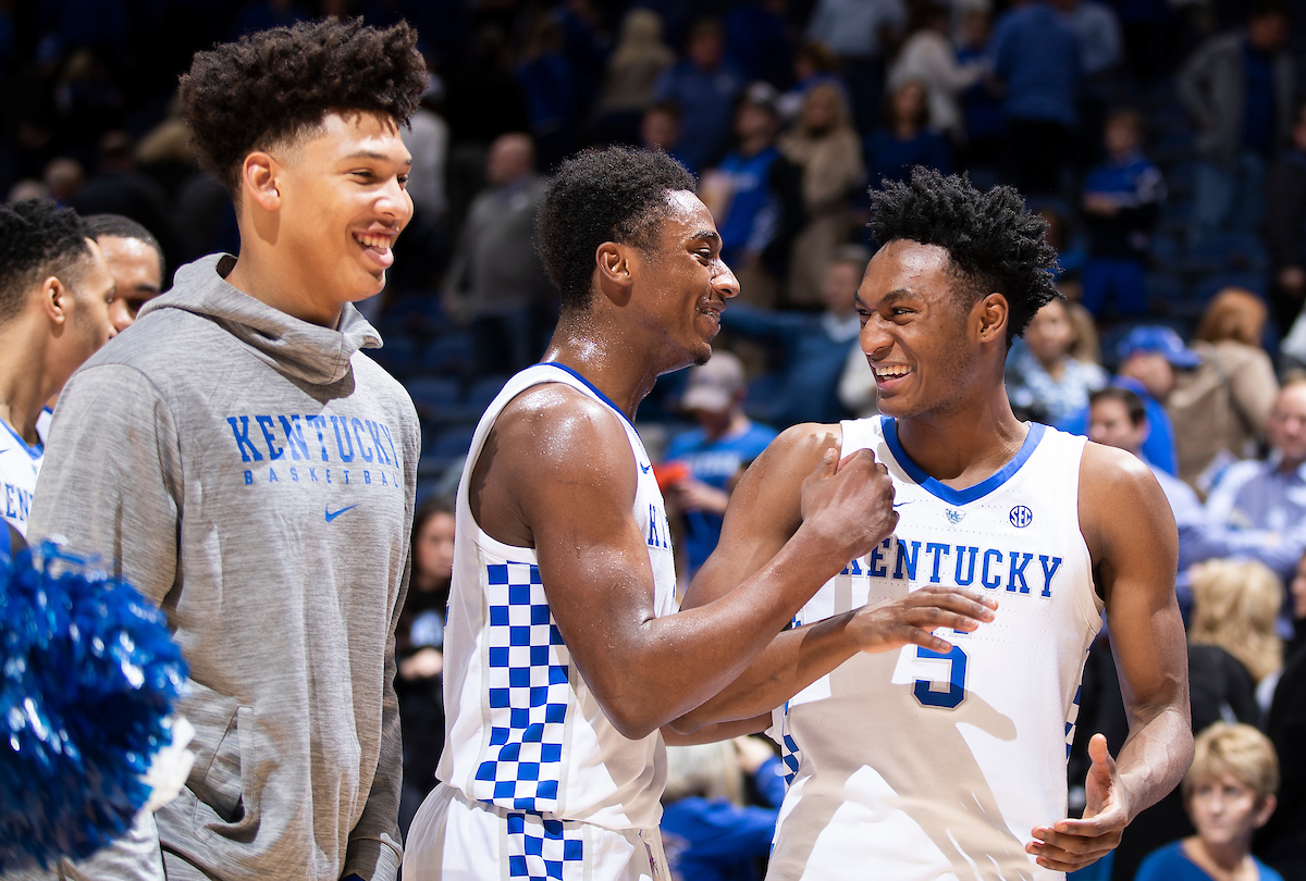 Ashton Hagans. Immanuel Quickley.

Kentucky beat Texas A&M 85-74 on Tuesday, January 8, 2019.

Photo by Chet White | UK Athletics