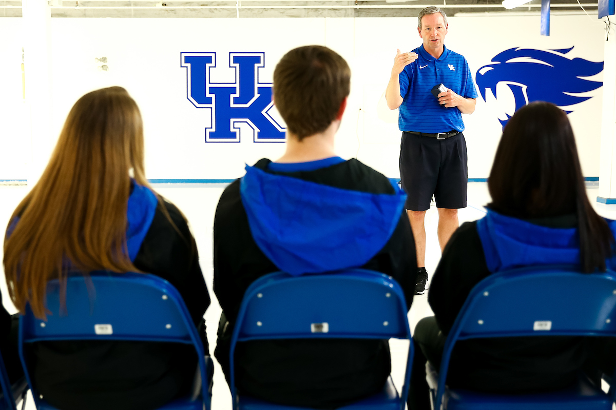 Mitch Barnhart.

Rifle National Championship Rings.

Photo by Eddie Justice | UK Athletics