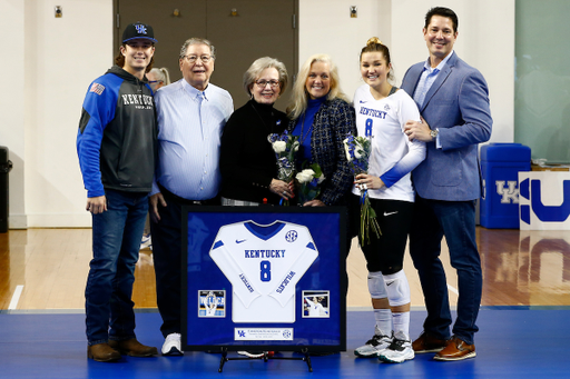 Cameron Scheitzach. 

Kentucky sweeps Florida 3-0.

Photo By Barry Westerman | UK Athletics