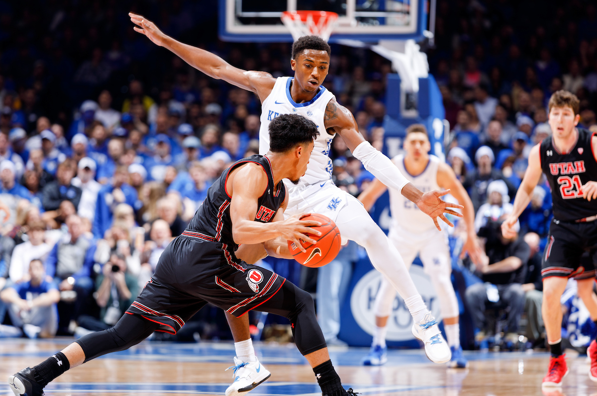 ASHTON HAGANS.

Kentucky beat Utah 88-61 on Saturday, December 15, 2018, in Lexington's Rupp Arena.


Photo by Elliott Hess | UK Athletics