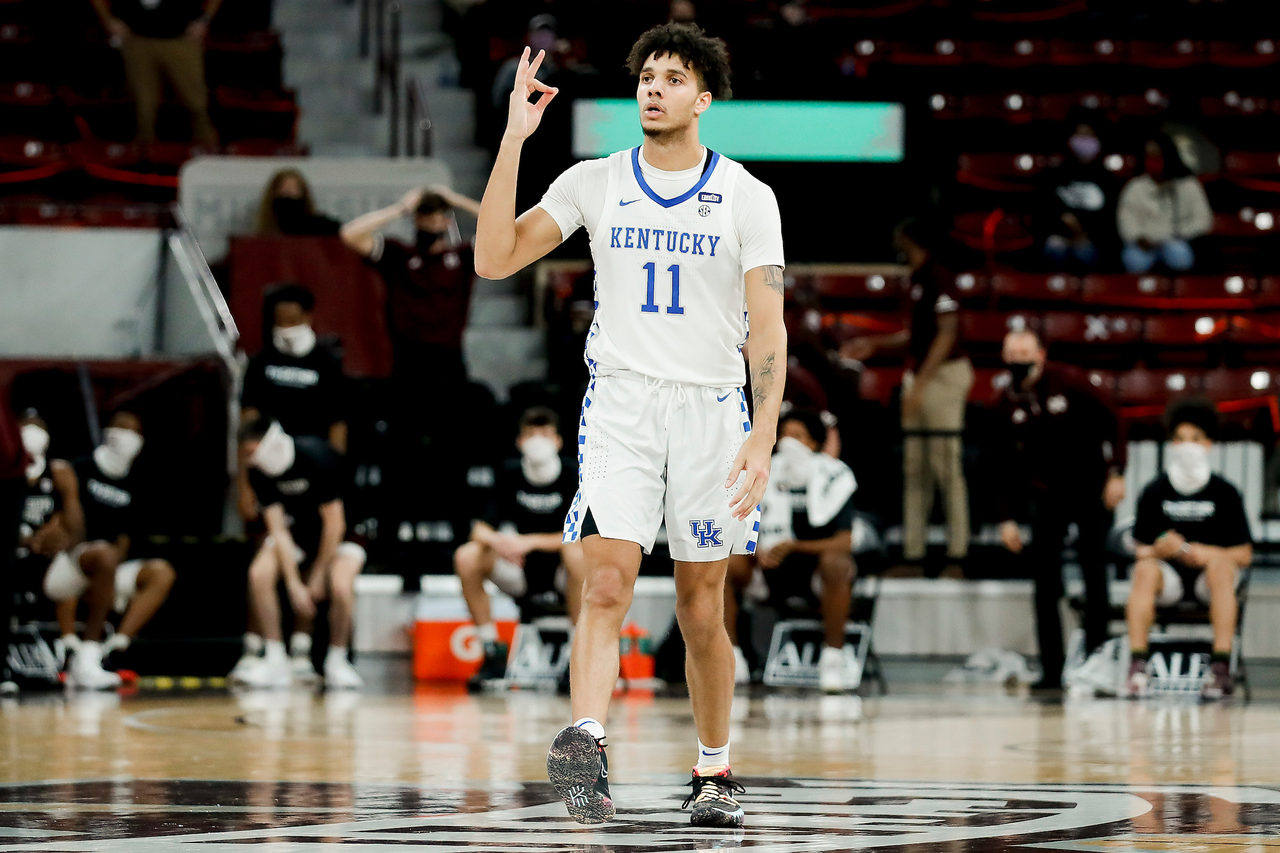 Dontaie Allen.

Kentucky beat Mississippi State 78-73 in Starkville.

Photo by Chet White | UK Athletics