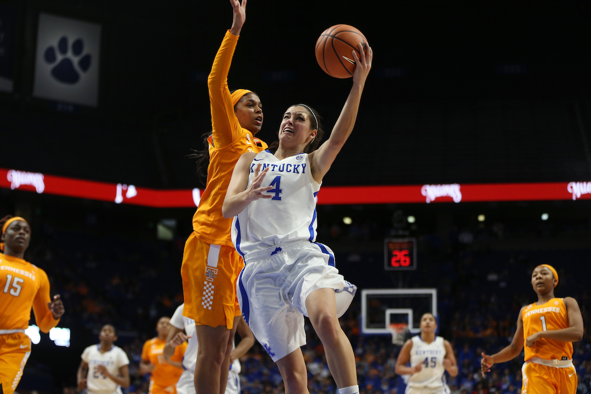 Maci Morris

The University of Kentucky women's basketball team falls to Tennessee on Sunday, December 31, 2017 at Rupp Arena. 

Photo by Britney Howard | UK Athletics