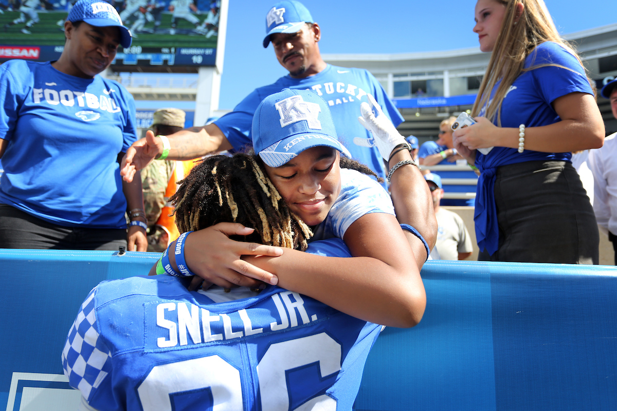 Benny Snell

UK football beats Murray State 48-10.

Photo by Britney Howard | UK Athletics