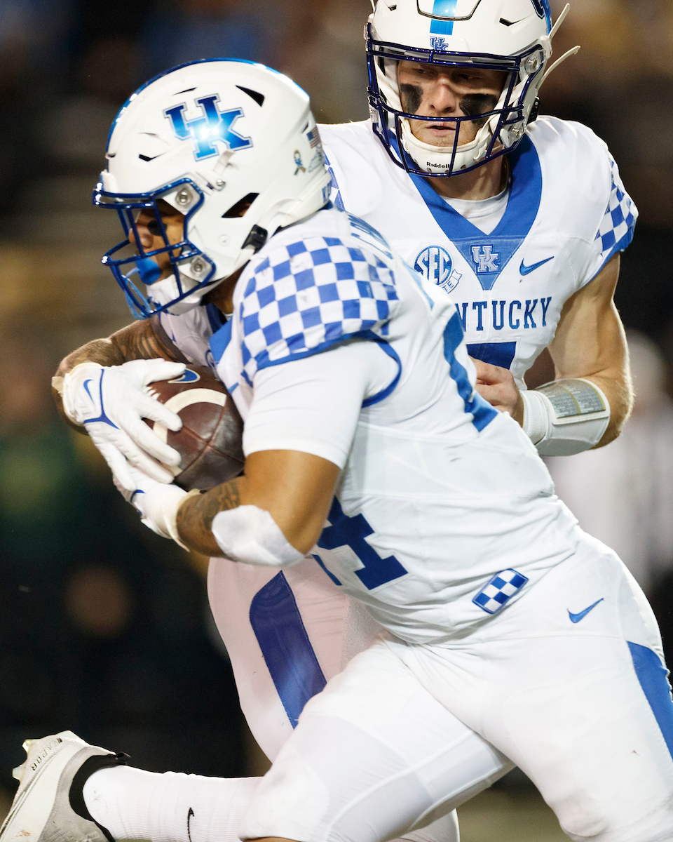 Will Levis. Chris Rodriguez Jr.

Kentucky beats Vandy, 34-17.

Photo by Elliott Hess | UK Athletics