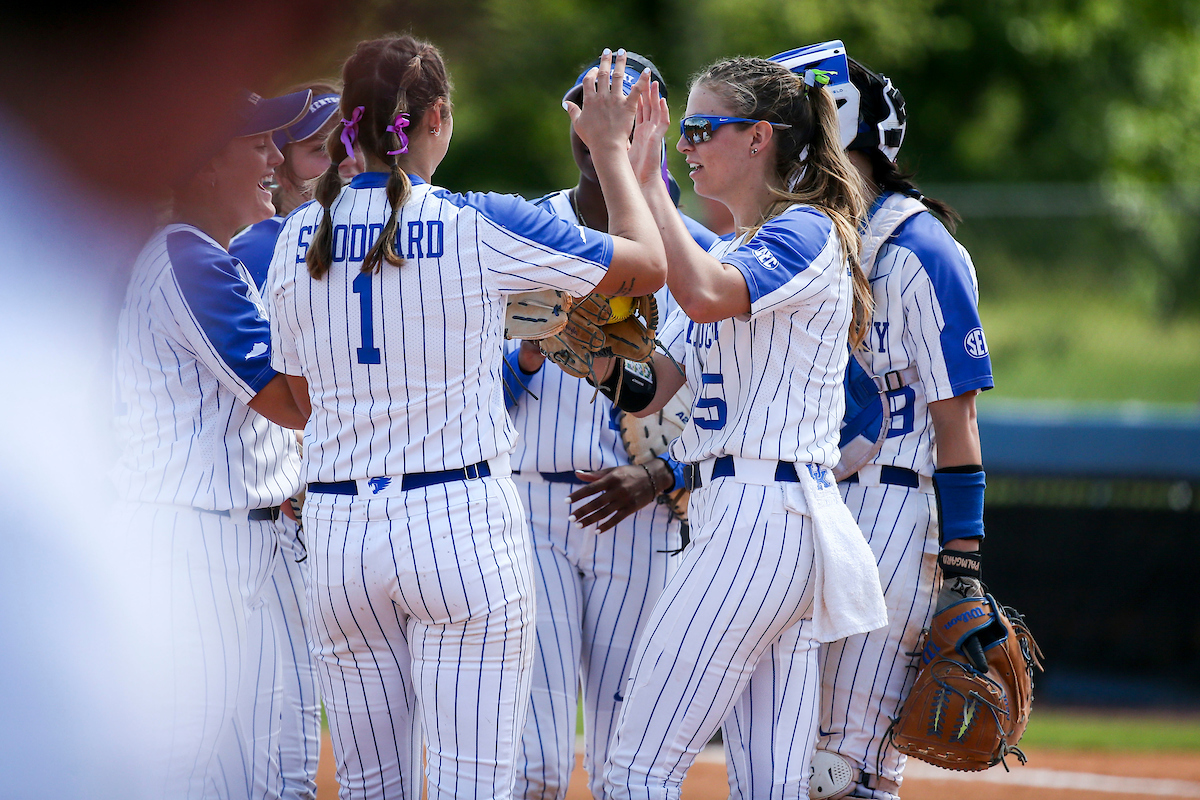 Tatum Spangler. Miranda Stoddard.

Kentucky defeats Mississippi State 9-5.

Photo by Sarah Caputi | UK Athletics