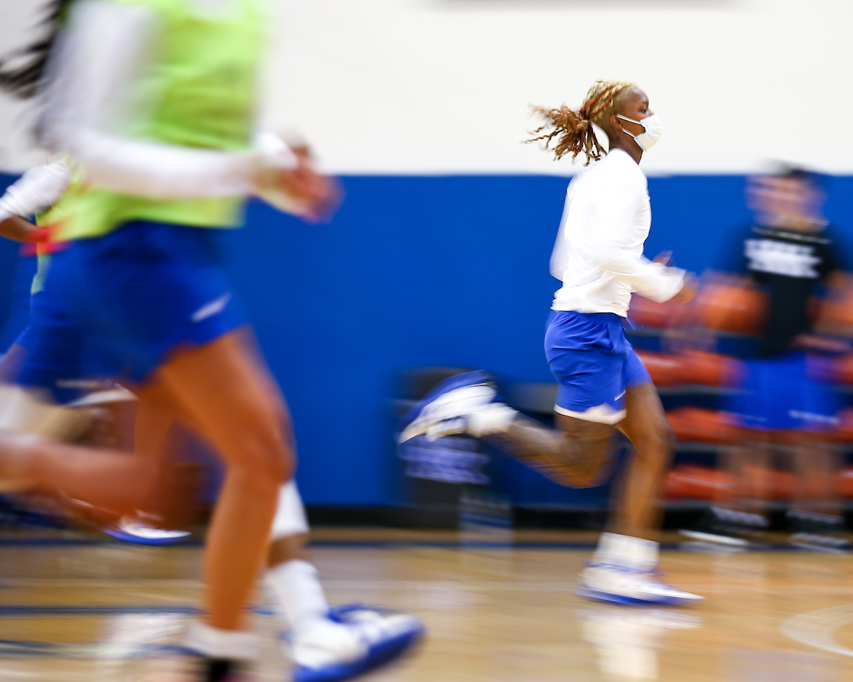 Jazmine Massengill. 

WBB Practice.

Photo by Eddie Justice | UK Athletics