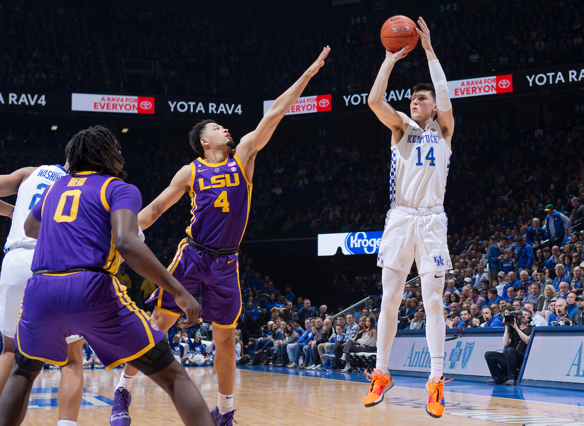 Tyler Herro. 

UK falls to LSU 73-71.


Photo By Barry Westerman | UK Athletics