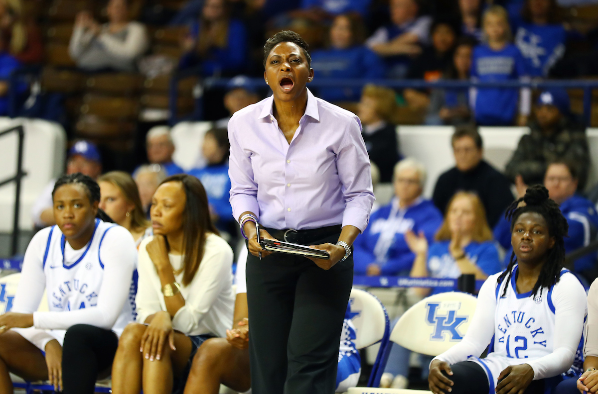 Niya Butts

Kentucky beats Stetson 67-48. 

Photo by Britney Howard | Staff