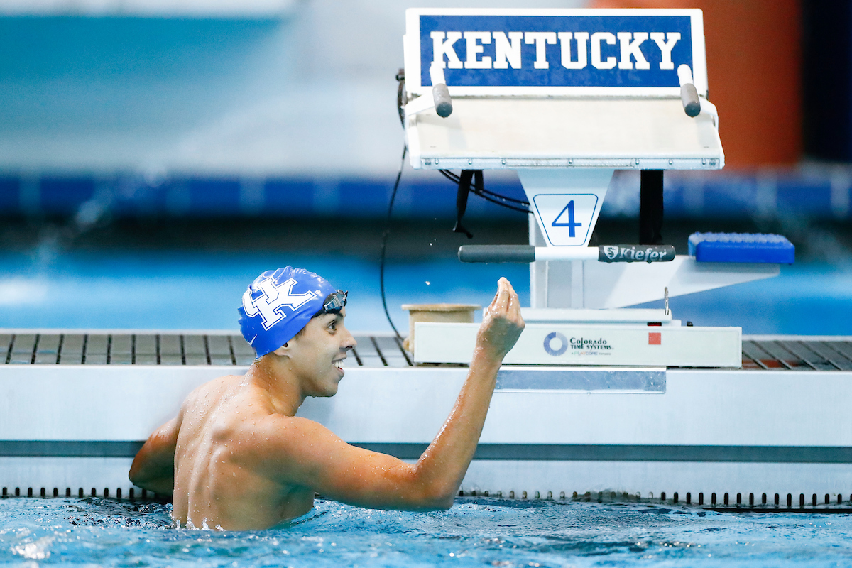 John Mitchell.

2019 Blue-White meet.

Photo by Chet White | UK Athletics