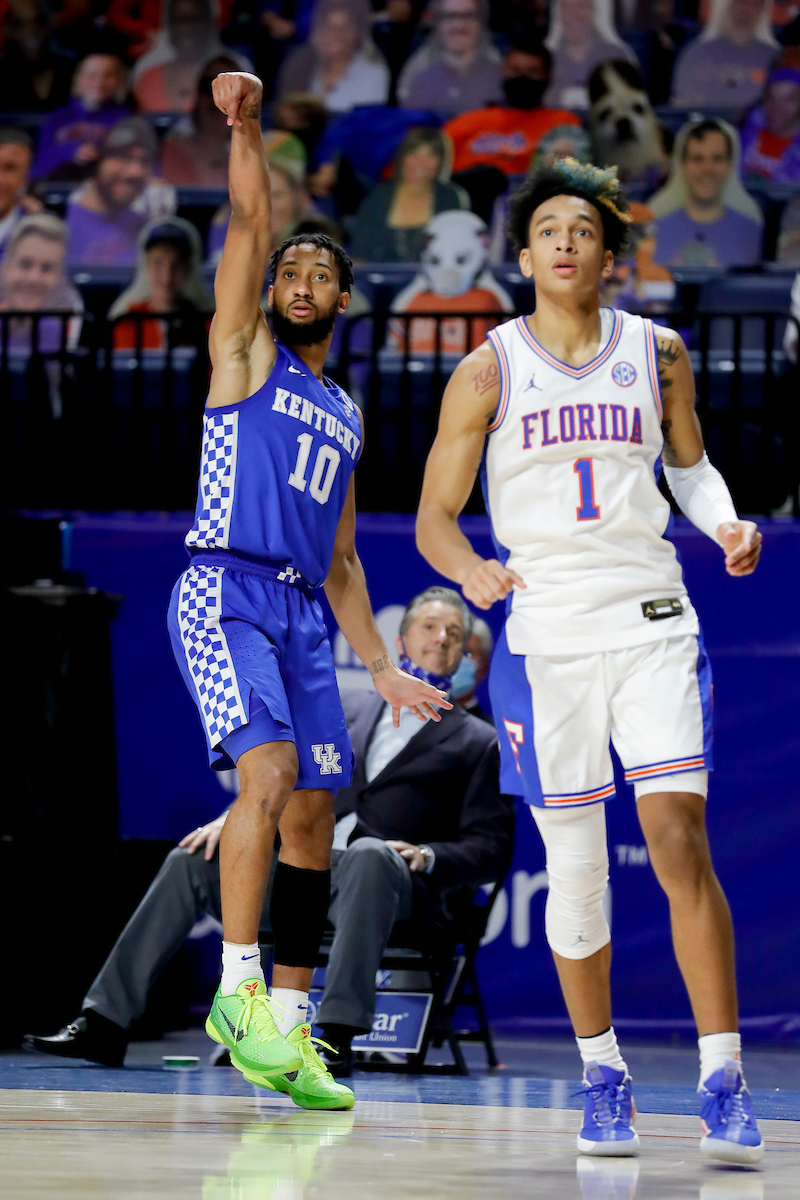 Davion Mintz.

Kentucky beat Florida 76-58 at the O’Connell Center in Gainesville, Fla.

Photo by Chet White | UK Athletics