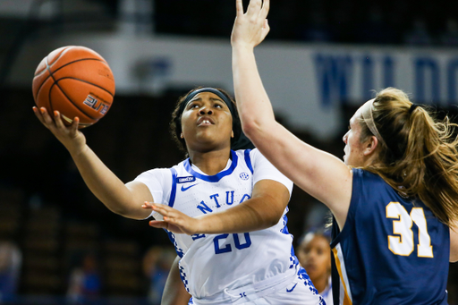 Erin Toller.

UK beats Murray State 86-60.

Photo by Hannah Phillips | UK Athletics